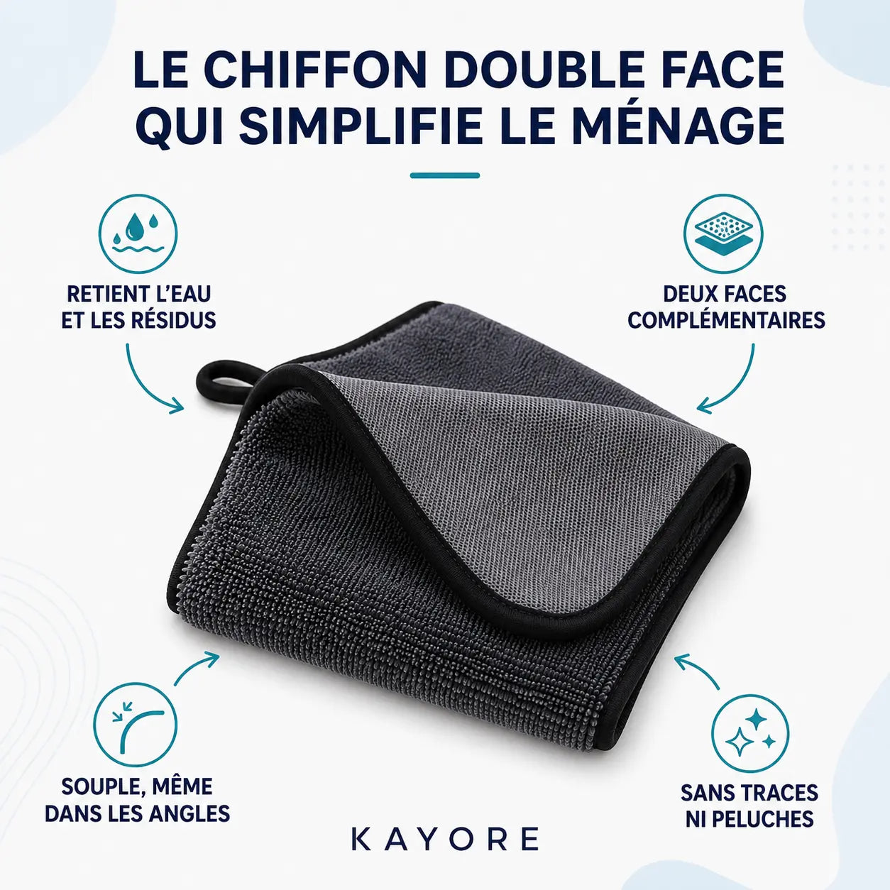 Kayore microfibre — vue 3