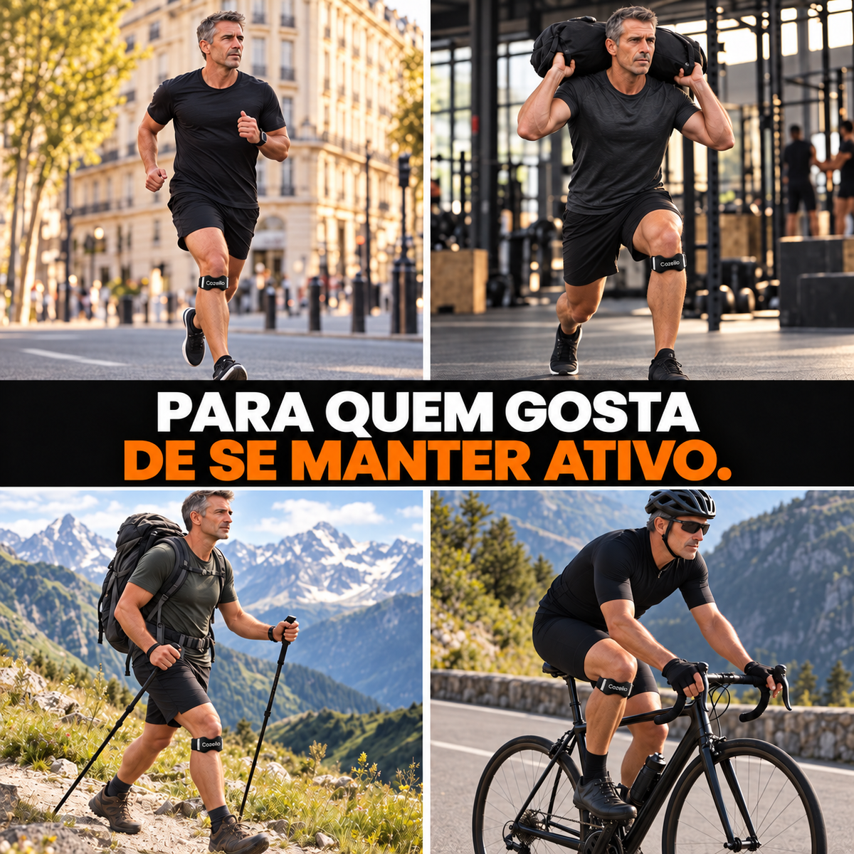 Cinta rotuliana Cozelio — atividades