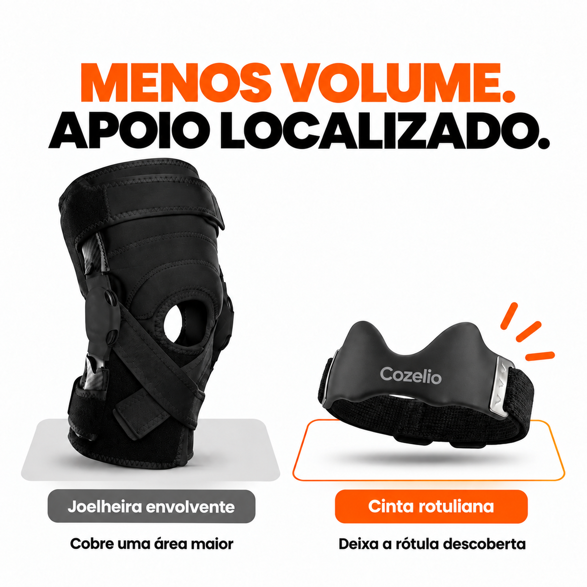 Cinta rotuliana Cozelio — formato